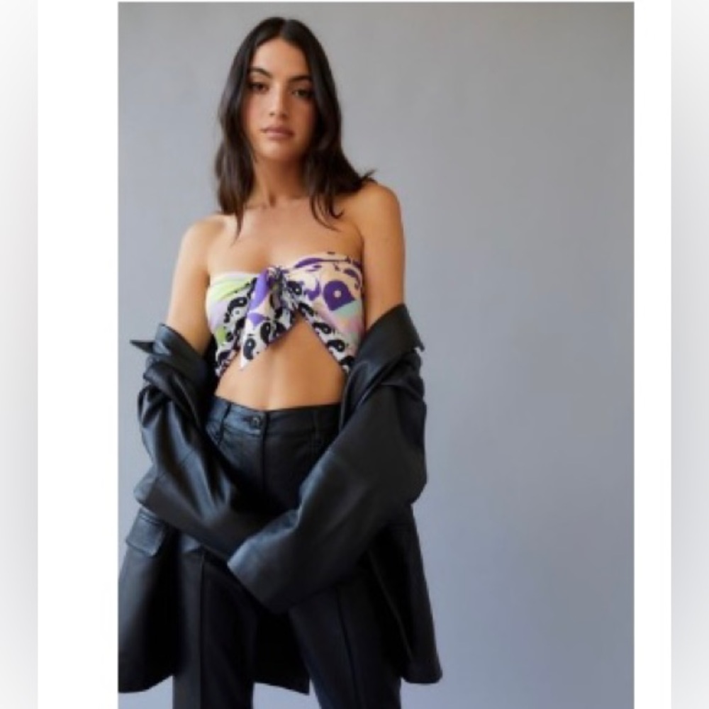 Urban Outfitters Groovy Silk Square Scarf